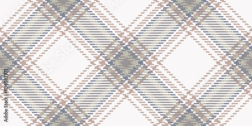 Vector checkered pattern or plaid pattern. Tartan, textured seamless twill for flannel shirts, duvet covers, other autumn winter textile mills. Vector Format