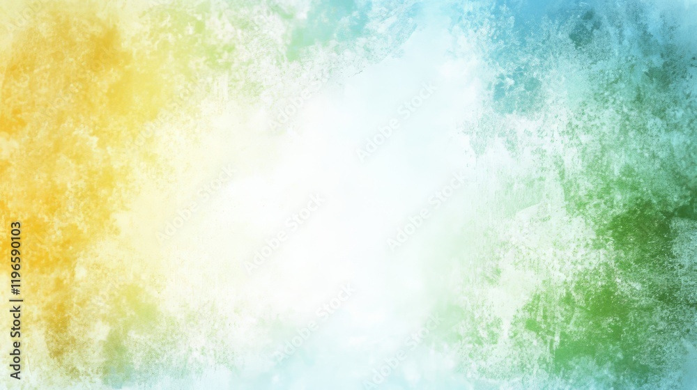 Abstract colorful texture with a blend of yellow, green, and blue hues.