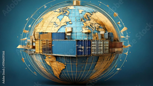 International Customs Day, Graphic Illustration poster /banner