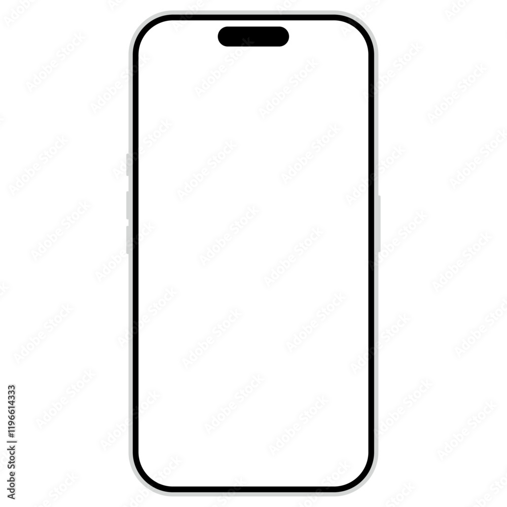 スマホのフレームイラスト スマホのフレームイラスト
