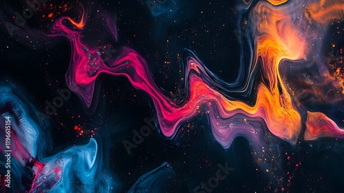 modern abstract flluid background photo