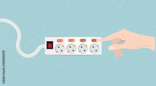 Turn off unused power strips.