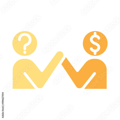 Business war icon