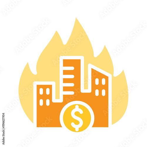 Business war icon