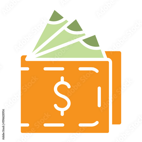 Money wallet icon