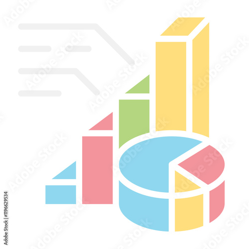 Chart data icon