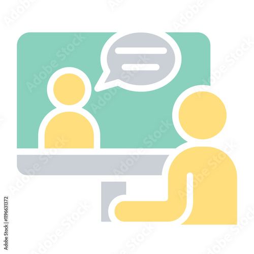Work from home icon