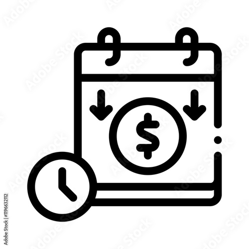 payroll line icon