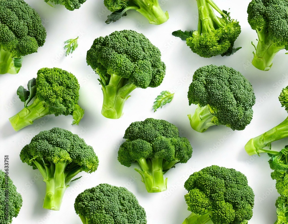 Seamless pattern with broccoli. Vegetables abstract background. Seamless pattern with broccoli. Vegetables abstract background.