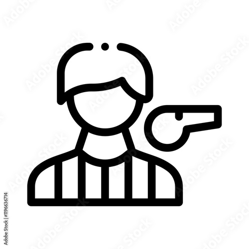 referee line icon