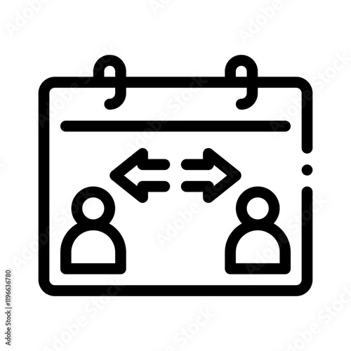 Εκτύπωση καμβά substitution line icon
