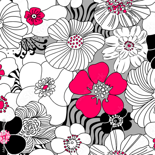 Abstract Flower background suitable for home decore and wallpaper purpose