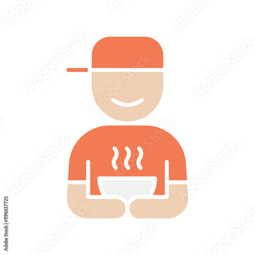 Food delivery icon