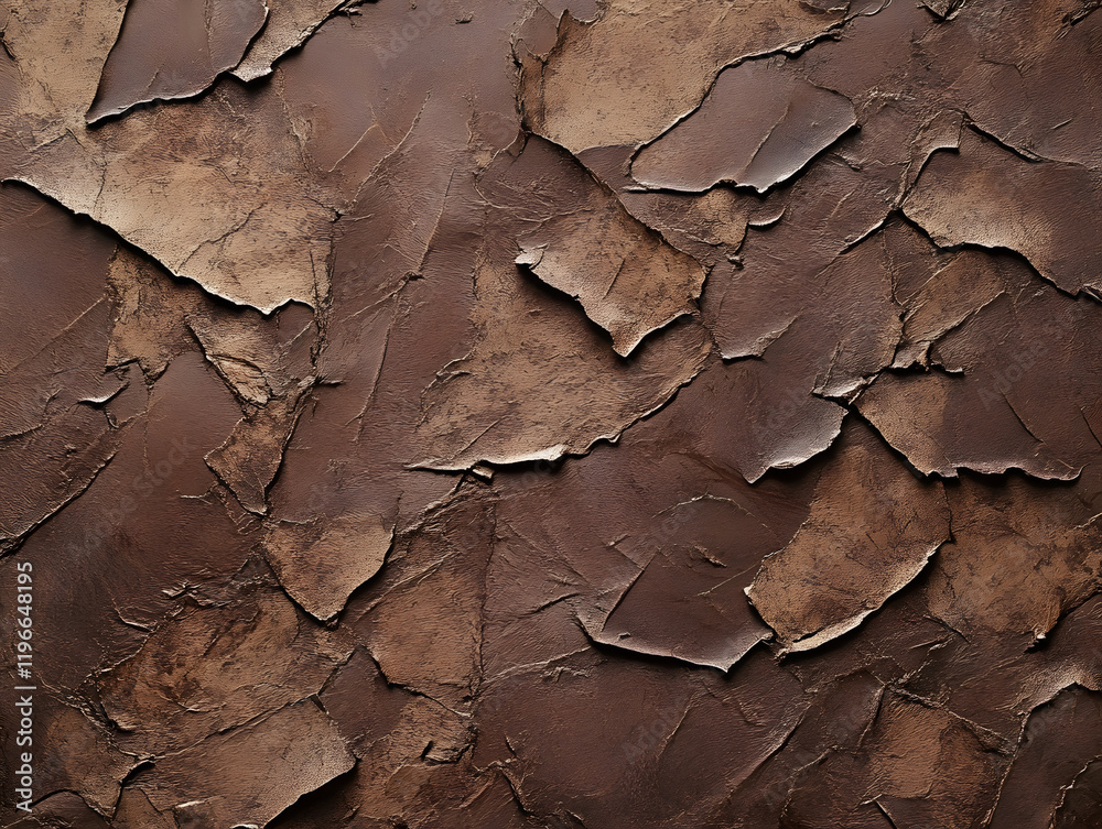 Fototapeta premium Abstract background in colors mocha mousse, brown. Neural network AI generated art