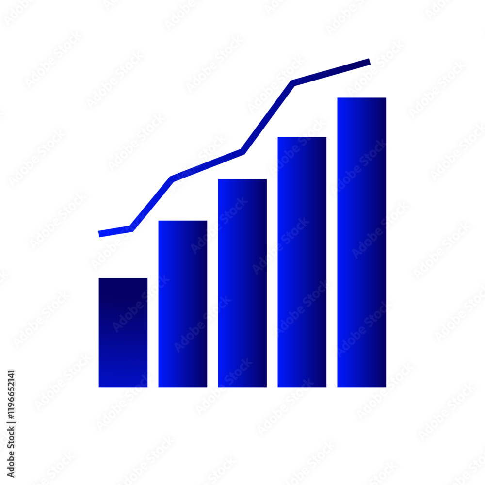 grafico economia, istogrammi, statistiche, static graphic icon, graph up trend, suit for business, finance, trading, cryptocurrency, stock, forex. vector illustration grafico economia, istogrammi, statistiche, static graphic icon, graph up trend, suit for business, finance, trading, cryptocurrency, stock, forex. vector illustration