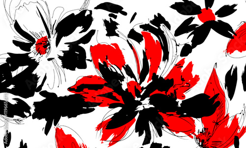 Abstract Flower background suitable for home decore and wallpaper purpose