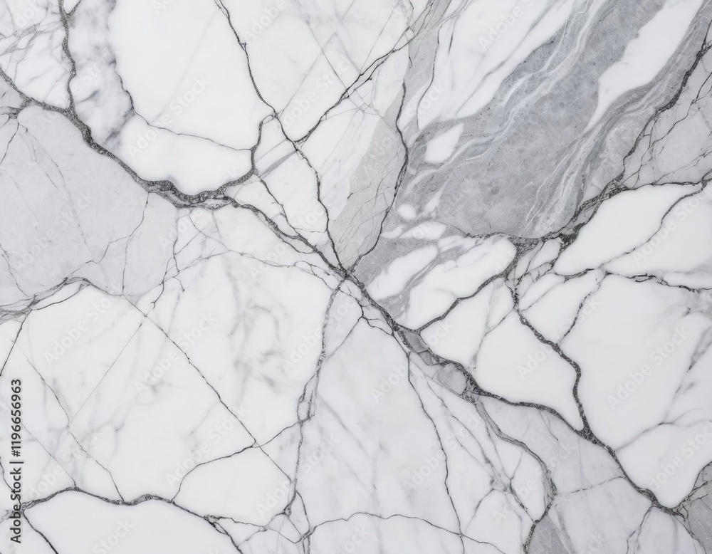 Stunning White Marble Texture with Grey Veining and Cracks for Design Projects Stunning White Marble Texture with Grey Veining and Cracks for Design Projects