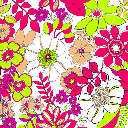 Abstract Flower background suitable for home decore and wallpaper purpose