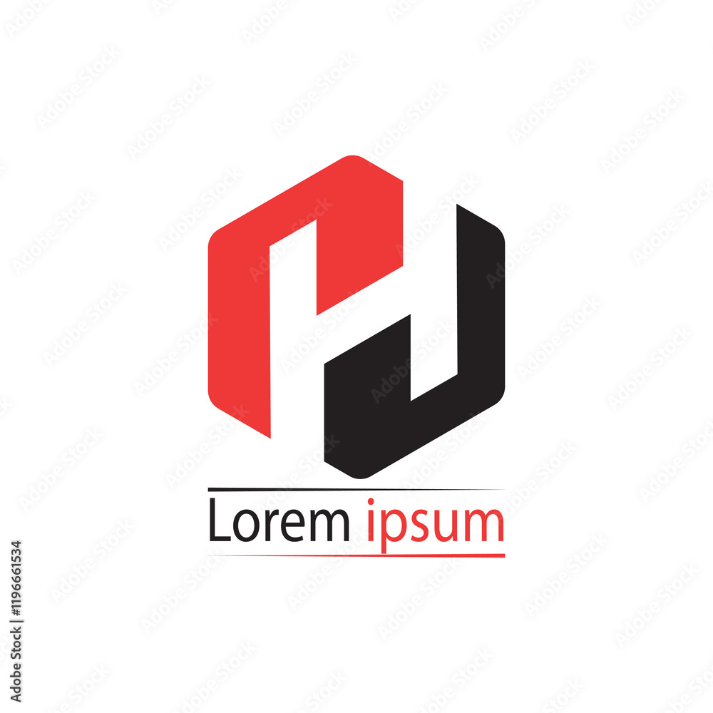 LG or G initial logo with modern 3D cube in flat design LG or G initial logo with modern 3D cube in flat design