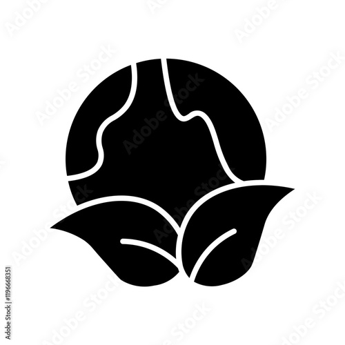 enviroment glyph icon