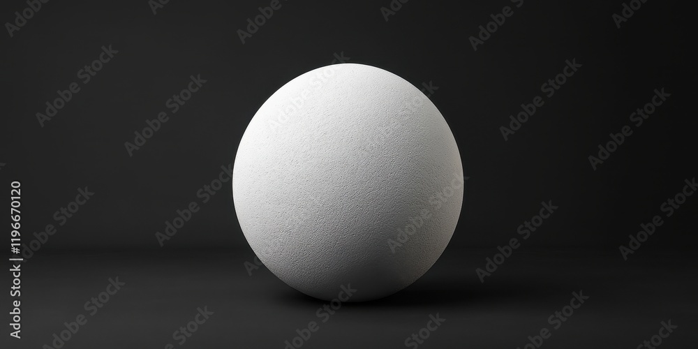 A single white egg stands against a dark background A single white egg stands against a dark background