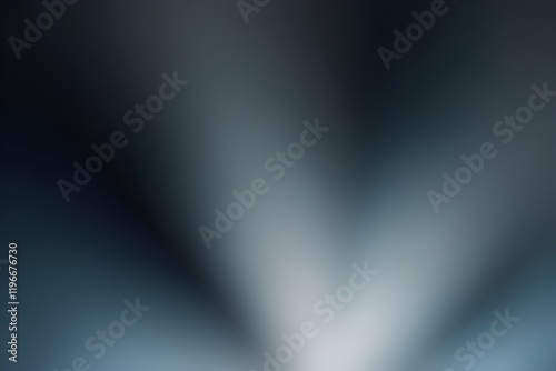 Wide abstract blur smooth image gray blue. Luxury background element gradient black. Blur template. Generatie AI photo