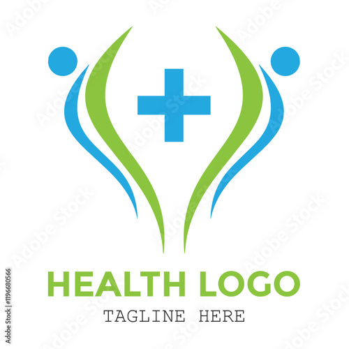 Professional modern health care customize business Logo design