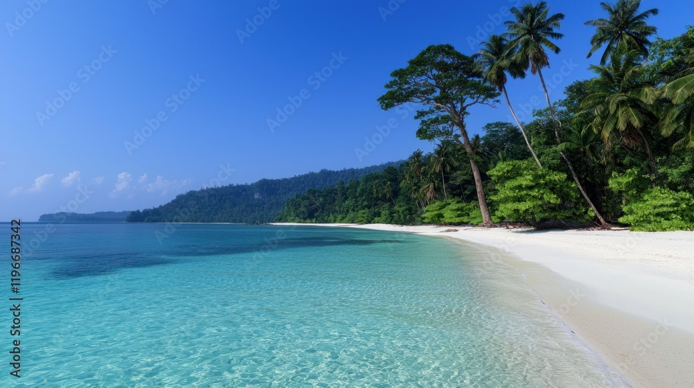 Fototapeta premium Tropical Beach Paradise
