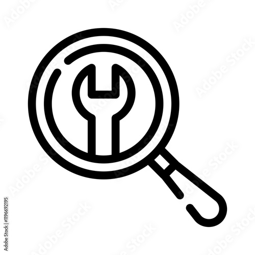 search line icon