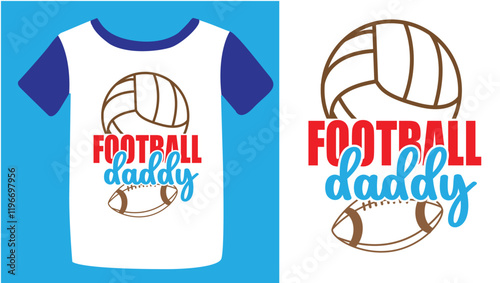 Football season SVG T shirt. Wisdom t-shirt for funs. Motivation poster. Modern vector fun saying