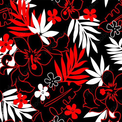 Abstract Flower background suitable for home decore and wallpaper purpose