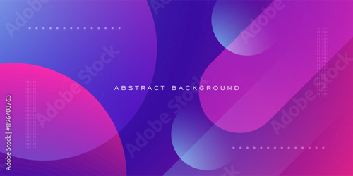 Dynamic color background with purple and blue gradient color design. Simple pattern for background. Eps10 vector