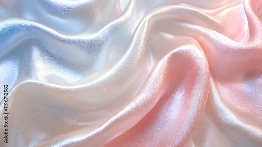 Fototapeta premium Pearl Texture Silk Background – Radiant, Iridescent Design for Luxury and Timeless Appeal