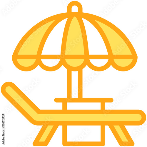 Sun Umbrella Icon