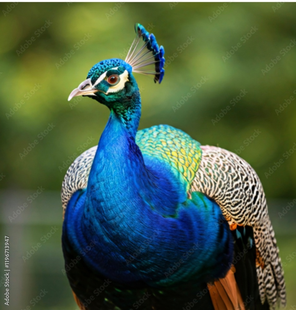 Obraz premium peacock with feathers