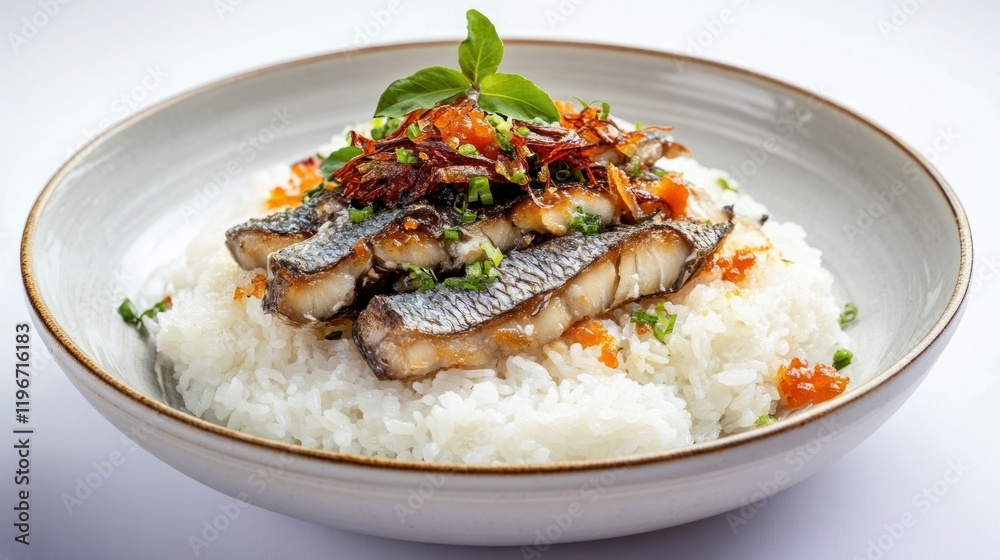 a plate of simple food that is very tasty and delicious a plate of simple food that is very tasty and delicious
