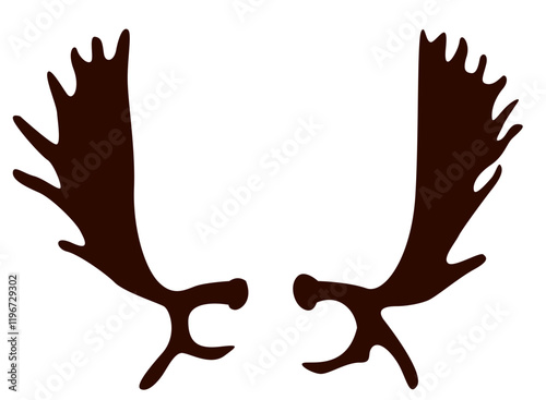 Geweih, Hirsch, Reh, Outdoor - Vektor