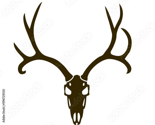 Geweih, Hirsch, Reh, Outdoor - Vektor