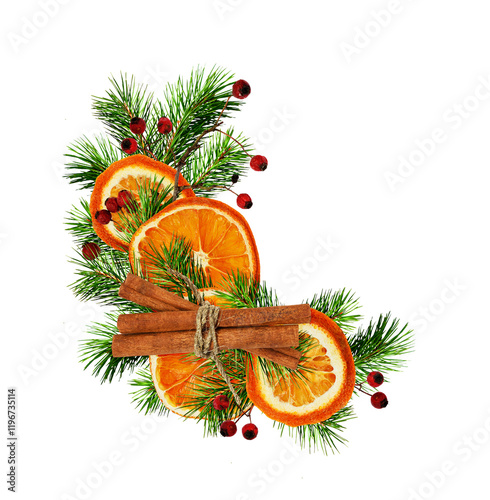 Christmas corner arrangemen...