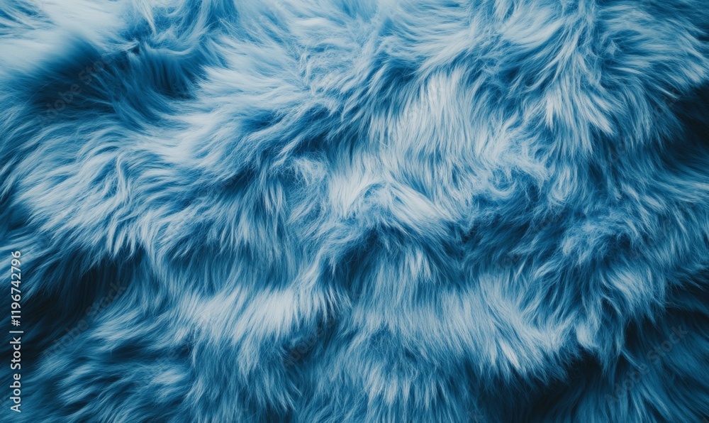 Blue fur for background or texture. Fuzzy blue fur plaid. Blue fur for background or texture. Fuzzy blue fur plaid.