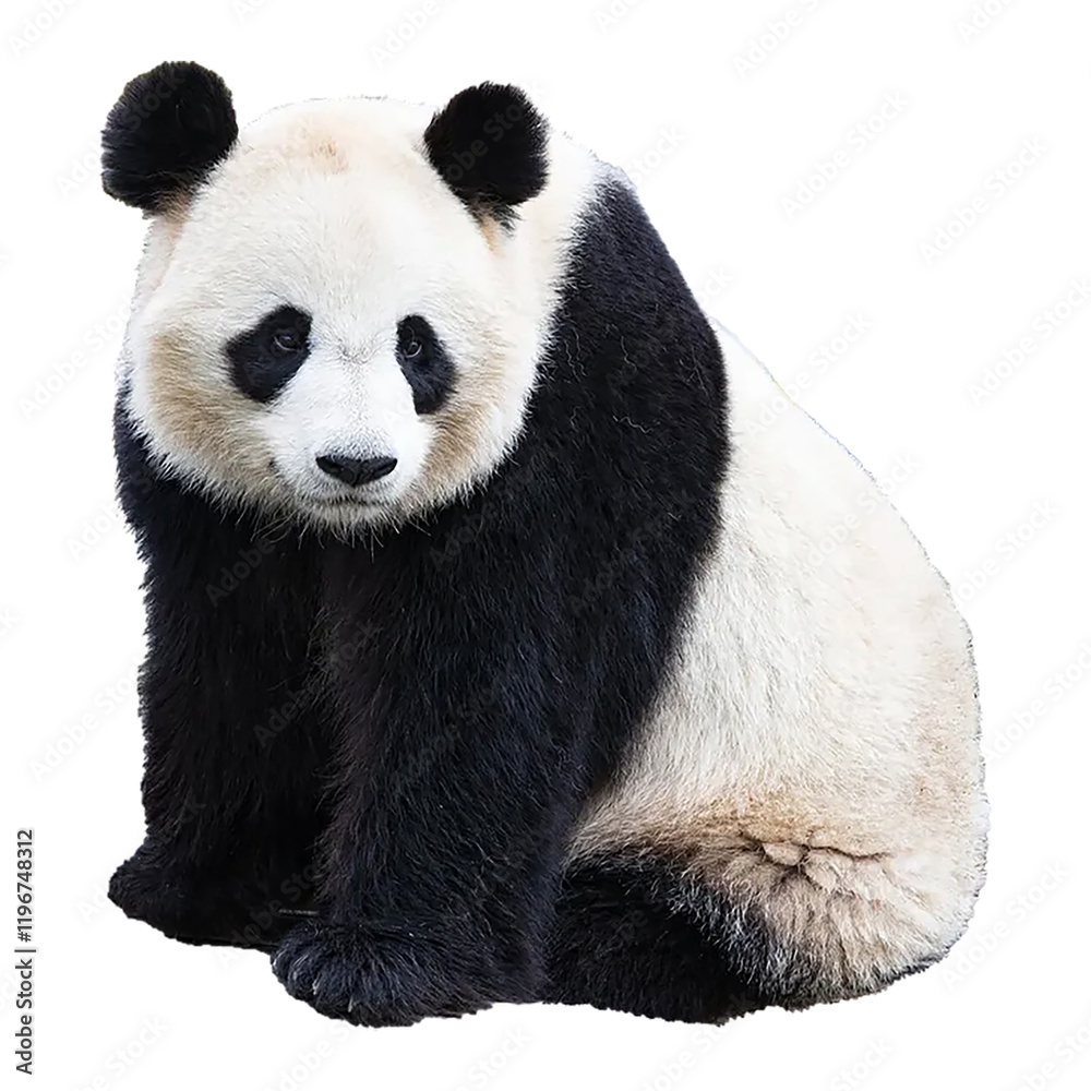 Fototapeta premium giant panda bear png