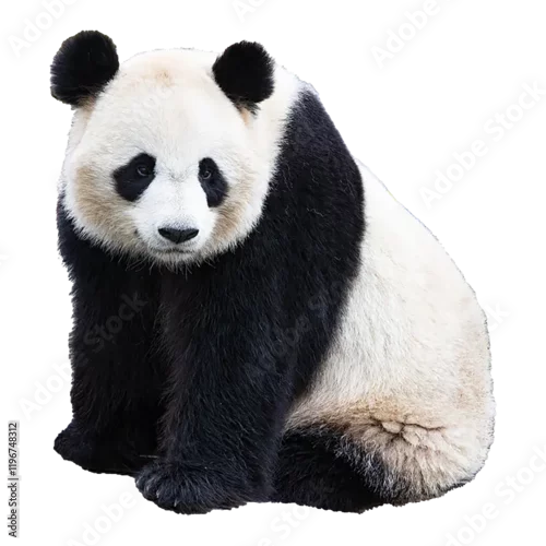 Obraz giant panda bear png