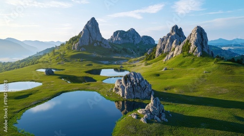 Mountain Lake Landscape