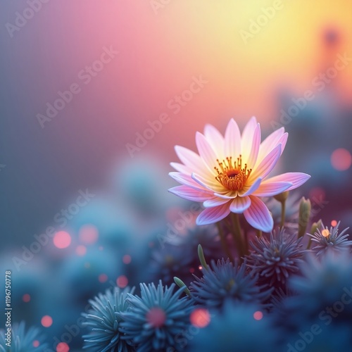 close up of pink flower