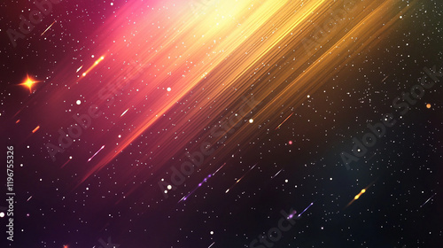 Colorful Eruption Abstract Wallpaper