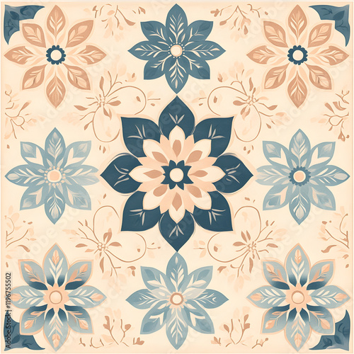 Wallpaper Mural Collection of Tile Patterns Featuring Intricate Geometric and Floral Motifs, Hand-Drawn Doodles, and Traditional Ethnic Designs in Muted and Vibrant Color Palettes Torontodigital.ca