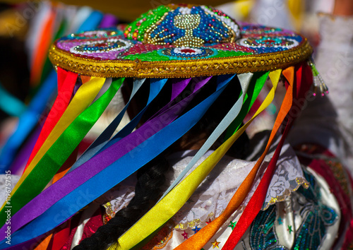 Qulla Dancer At Qoyllur Riti Festival, Ocongate Cuzco, Peru photo