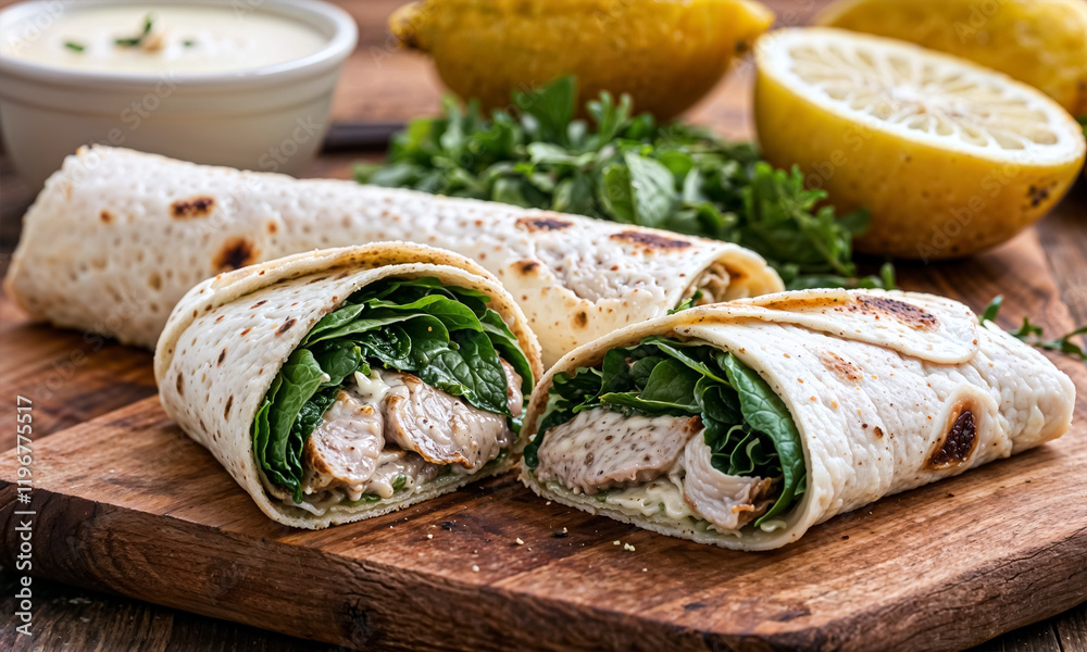 Delicious Wraps: Gourmet Fillings and Grilled Perfection Delicious Wraps: Gourmet Fillings and Grilled Perfection