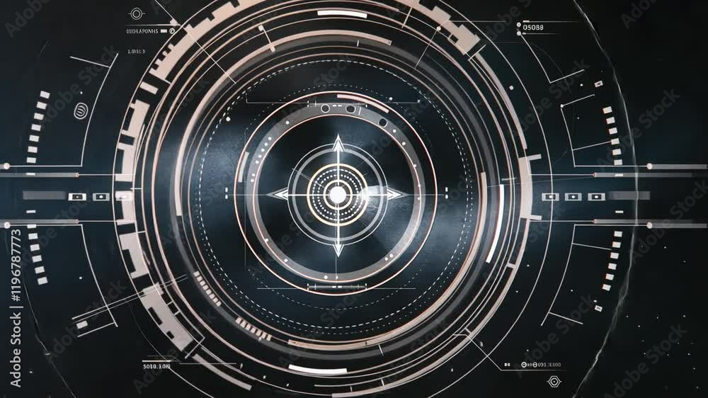 A mesmerizing digital interface, showcasing an intricate network of concentric circles and glowing lines, representing the interconnectedness of data and technology. A mesmerizing digital interface, showcasing an intricate network of concentric circles and glowing lines, representing the interconnectedness of data and technology.