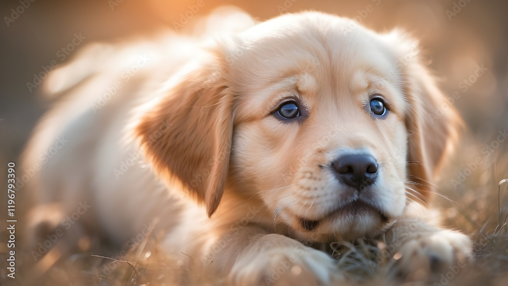 A portrait of a cute puppy. Golden Retriever puppy. cute young puppy. purebred puppies. Hovawart. adorable Golden puppy
A portrait of a cute puppy. Golden Retriever puppy. cute young puppy. purebred puppies. Hovawart. adorable Golden puppy